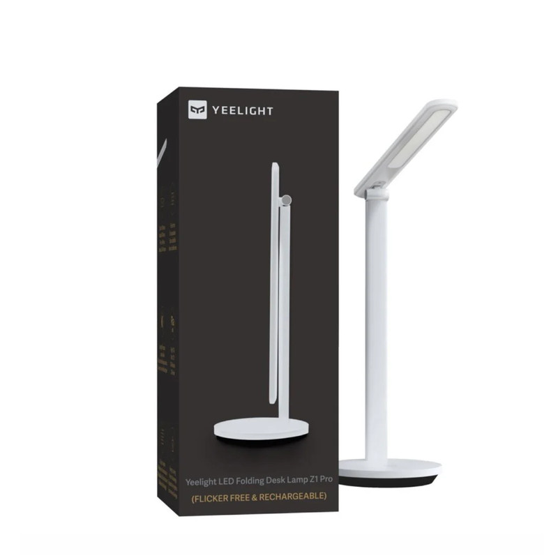 Yeelight Z1 Pro LED Folding Rechargeable Desk Lamp - White - إضاءة